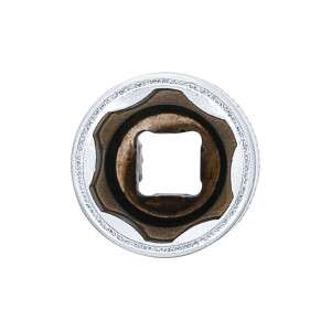 BGS 2974 Steckschlüssel-Einsatz Super Lock, tief | Antrieb Innenvierkant 6,3 mm (1/4") | SW 14 mm