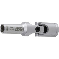 BGS 2980 Glühkerzen-Gelenk-Einsatz Sechskant | Antrieb Innenvierkant 10 mm (3/8") | SW 8 mm