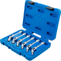 BGS 2986 Universal Glühkerzen-Gelenkschlüssel-Satz, Sechskant | Antrieb Innenvierkant 10 mm (3/8") | SW 8 - 16 mm | 6-tlg.