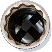 BGS 2987 Zündkerzen-Gelenkeinsatz Zwölfkant, extra lang | Antrieb Innenvierkant 10 mm (3/8") | SW 14 mm
