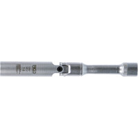 BGS 2987 Zündkerzen-Gelenkeinsatz Zwölfkant, extra lang | Antrieb Innenvierkant 10 mm (3/8") | SW 14 mm