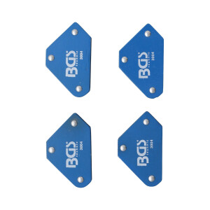 BGS 3004 Mini-Magnethalter-Satz | 45° - 90° -...