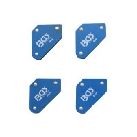 BGS 3004 Mini-Magnethalter-Satz | 45° - 90° - 135° | 4-tlg.