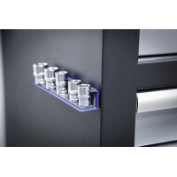 BGS 3011-1 Halteschiene für Steckschlüssel-Einsätze | magnetisch | für Antrieb 6,3 mm (1/4")