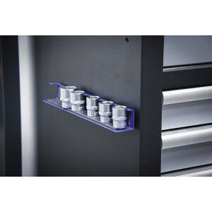 BGS 3011-3 Halteschiene für Steckschlüssel-Einsätze | magnetisch | für Antrieb 12,5 mm (1/2")