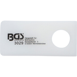 BGS 3029 Zierleistenkeil mit Loch | 100 x 45 mm