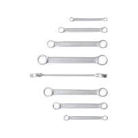 BGS 30300 Doppel-Ringschlüssel-Satz | extra flach | SW 6 - 22 mm | 8-tlg.