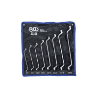 BGS 30306 Doppel-Ringschlüssel-Satz | tief gekröpft | SW 6 x 7 - 20 x 22 mm | 8-tlg.