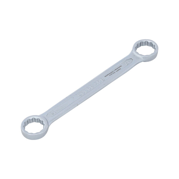 BGS 30335 Doppel-Ringschlüssel | extra flach | SW 16 x 17 mm