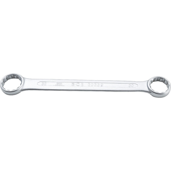 BGS 30339 Doppel-Ringschlüssel | extra flach | SW 30 x 32 mm