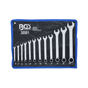 BGS 30501 Maul-Ringschlüssel-Satz | SW 6 - 22 mm |...