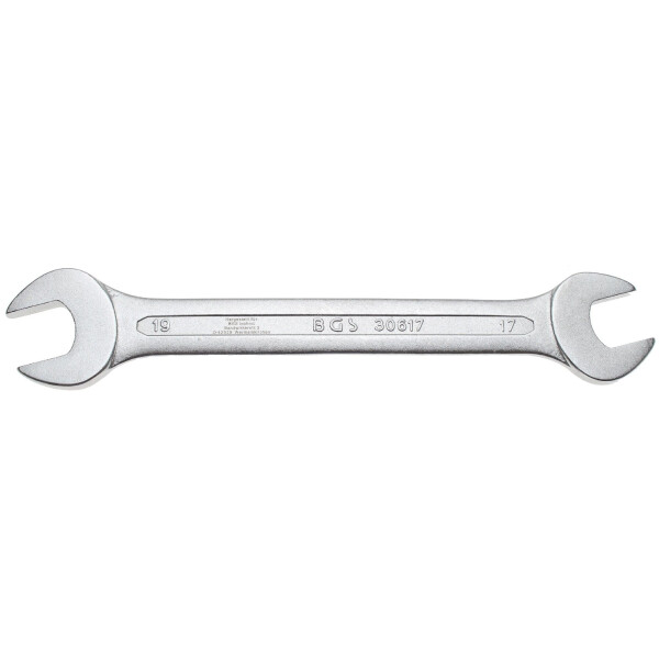 BGS 30617 Doppel-Maulschlüssel | SW 17 x 19 mm