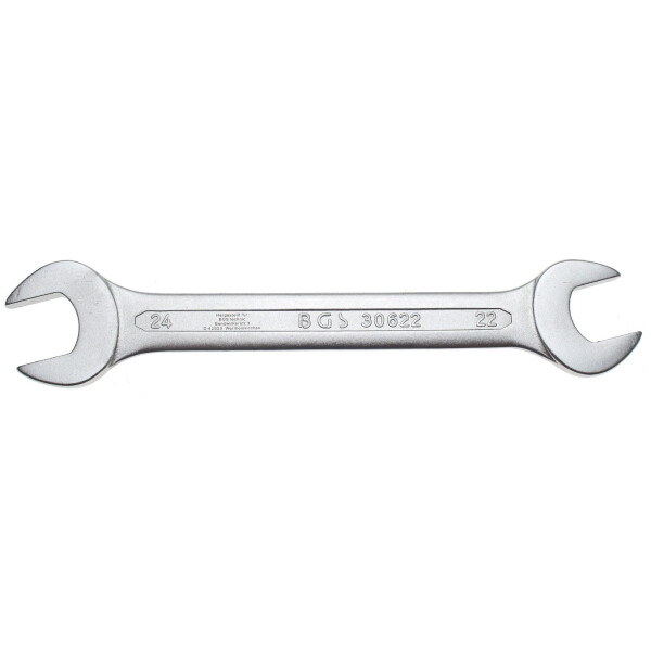 BGS 30622 Doppel-Maulschlüssel | SW 22 x 24 mm