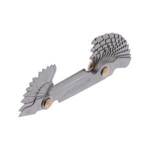 BGS 3067 Gewindeschablone | 24 Blatt | metrisch 0,25 -...