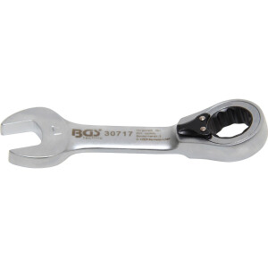 BGS 30717 Ratschenring-Maulschlüssel | kurz |...
