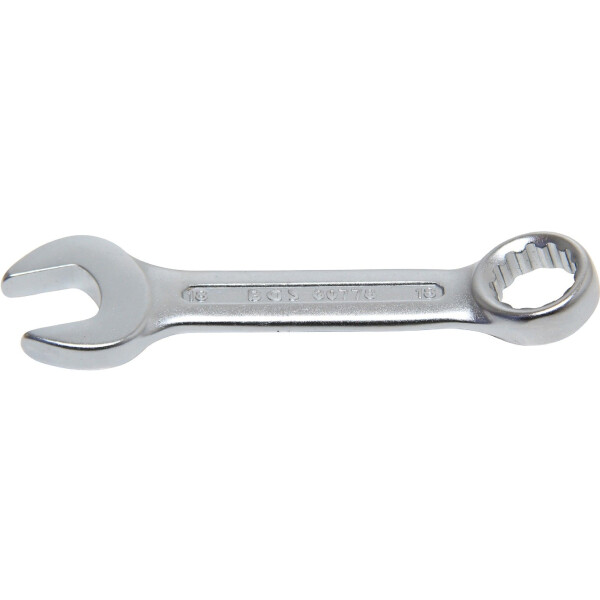 BGS 30778 Maul-Ringschlüssel, extra kurz | SW 18 mm
