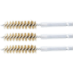 BGS 3078-12-M Messingbürste | 12 mm | Antrieb...