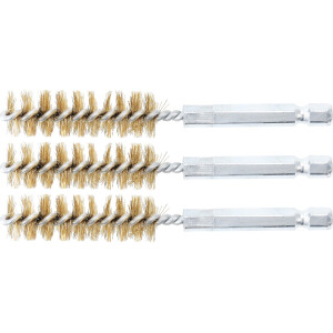 BGS 3078-14-M Messingbürste | 14 mm | Antrieb...