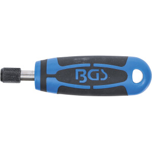 BGS 3078-2 Handgriff | für Bits, Bürsten, etc. | Abtrieb Innensechskant 6,3 mm (1/4")