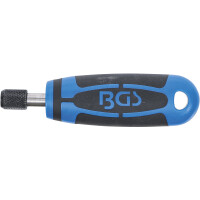 BGS 3078-2 Handgriff | für Bits, Bürsten, etc. | Abtrieb Innensechskant 6,3 mm (1/4")