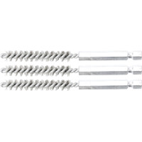 BGS 3078-8-S Stahlbürste | 8 mm | Antrieb Außensechskant 6,3 mm (1/4") | 3-tlg.