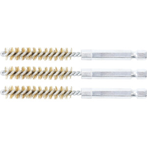BGS 3078-9-M Messingbürste | 9 mm | Antrieb...
