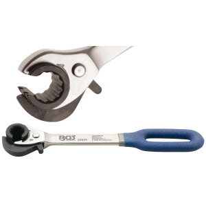 BGS 30829 Ratschen-Ringschlüssel, offen | SW 9 mm