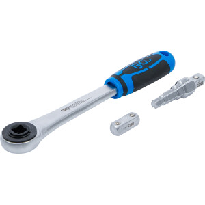 BGS 314 Durchsteckknarre mit Adapter und...