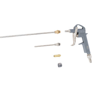 BGS 3215 Druckluft-Ausblaspistole | Alu-Druckguss | mit 3...