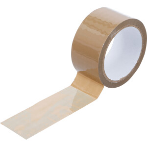 BGS Diy 3221 Paket-Klebeband | braun | 50 mm x 50 m