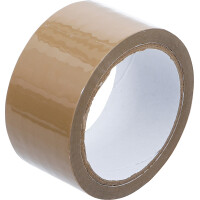 BGS Diy 3221 Paket-Klebeband | braun | 50 mm x 50 m