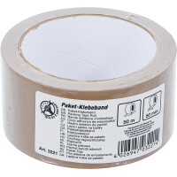 BGS Diy 3221 Paket-Klebeband | braun | 50 mm x 50 m