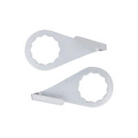 BGS 3257 Schneidmesser, halbrund | für Art. 3218, 9291 | 2 x 24 mm | 2-tlg.