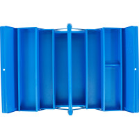 BGS 33000 Metall-Werkzeugkasten | leer | 420 x 200 x 200 mm | 5 Fächer