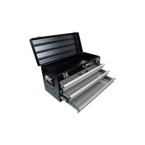 BGS 3312 Metall-Werkzeugkoffer, leer | 3 Schubladen