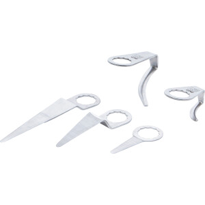 BGS 3338 Schneidmesserset für Druckluft-Ausglaser | für Art. 3218, 9291 | 5-tlg.