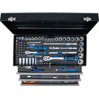 BGS 3350 Elektriker-Metall-Werkzeugkoffer | 3 Schubladen | mit 147 Werkzeugen