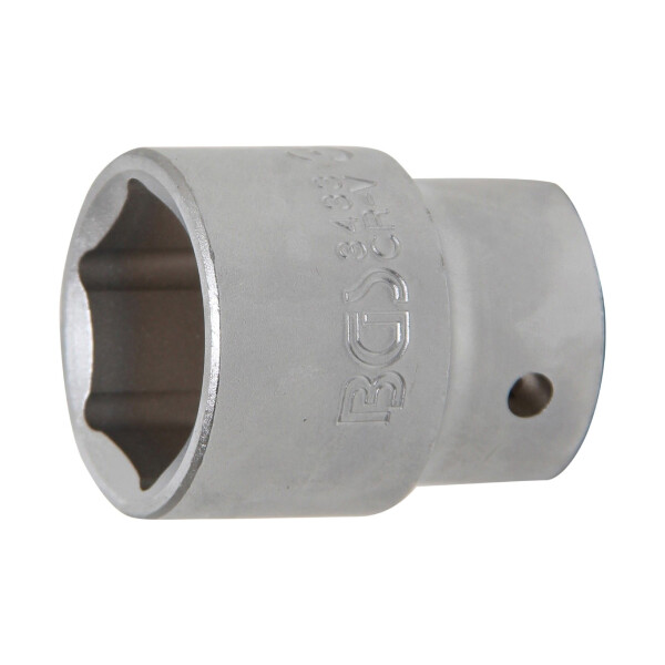 BGS 3433 Steckschlüssel-Einsatz Sechskant | Antrieb Innenvierkant 20 mm (3/4") | SW 33 mm
