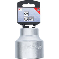 BGS 3454 Steckschlüssel-Einsatz Sechskant | Antrieb Innenvierkant 20 mm (3/4") | SW 54 mm