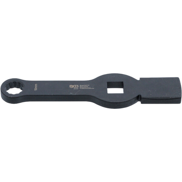 BGS 35339 Schlag-Ringschlüssel | Zwölfkant | mit 2 Schlagflächen | SW 19 mm