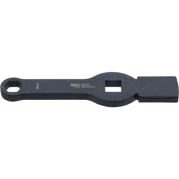 BGS 35348 Schlag-Ringschlüssel | Sechskant | mit 2 Schlagflächen | SW 18 mm