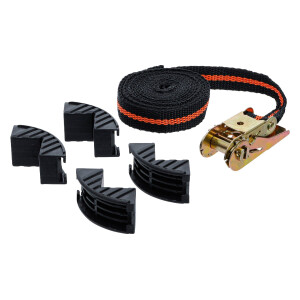 BGS Diy 3554 Knarren-Spannband | mit 4 Schutzbacken | 5 m...