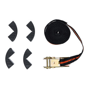 BGS Diy 3554 Knarren-Spannband | mit 4 Schutzbacken | 5 m...