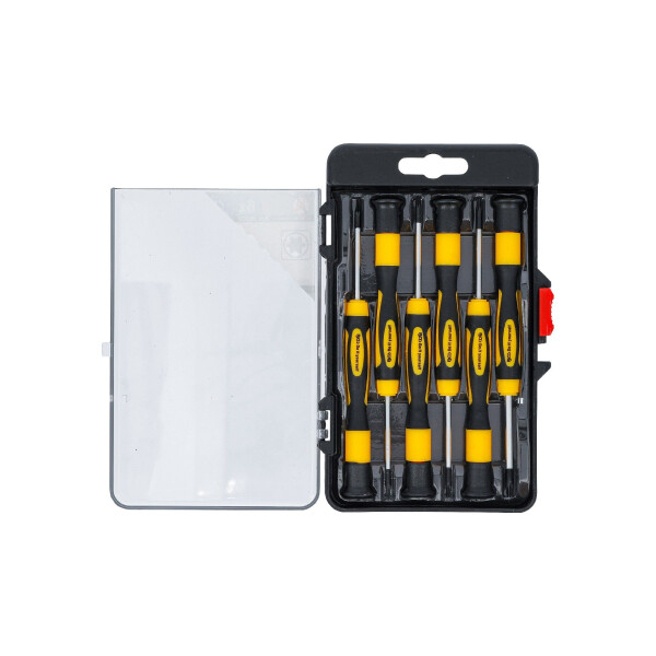 BGS Diy 35808 Präzisions-Schraubendreher-Satz | T-Profil (für Torx) | 6-tlg.