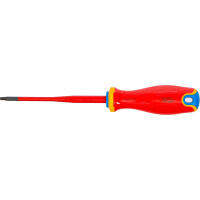 BGS 35864 VDE-Schraubendreher | extra dünne Spitze | T-Profil (für Torx) T15