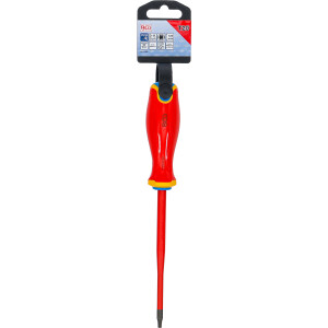 BGS 35865 VDE-Schraubendreher | extra dünne Spitze | T-Profil (für Torx) T20