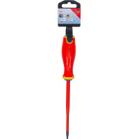 BGS 35865 VDE-Schraubendreher | extra dünne Spitze | T-Profil (für Torx) T20