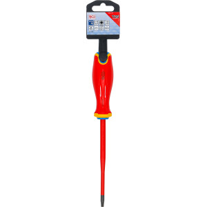 BGS 35866 VDE-Schraubendreher | extra dünne Spitze | T-Profil (für Torx) T25