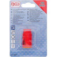 BGS 35871 VDE-Steckschlüssel-Einsatz Sechskant | Antrieb Innenvierkant 10 mm (3/8") | SW 10 mm