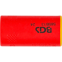 BGS 35873 VDE-Steckschlüssel-Einsatz Sechskant | Antrieb Innenvierkant 10 mm (3/8") | SW 13 mm